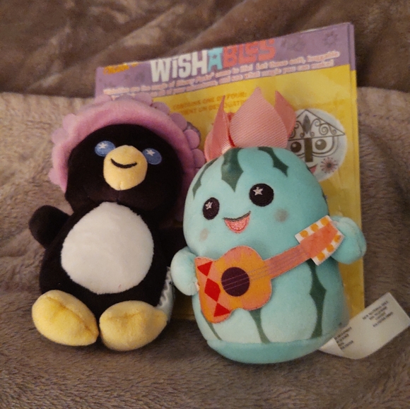 Disney Other - 🤩🤩SOLD🤩🤩Disney Small World Wishables... Penguin and Cactus